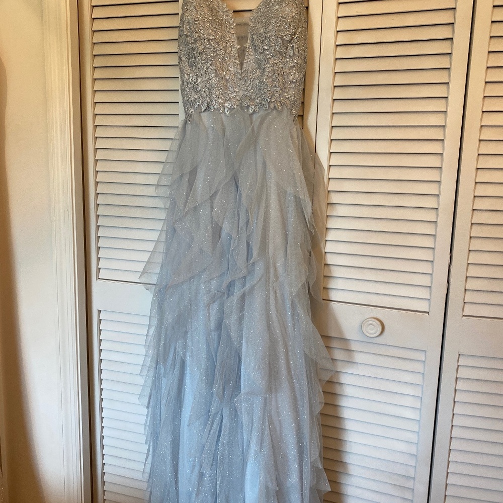 Light blue formal dress